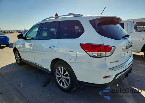 2015 Nissan Pathfinder Sl из США, поврежденный, VIN 5N1AR2MN4FC720741